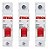 Kit Com 3 Disjuntores Unipolar 63A - Steck Modelo Din - Imagem 1