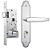 Fechadura Stam 803/03  Espelho Inox - Imagem 2