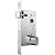 Fechadura Stam 1601/09 - Espelho Largo Inox - Imagem 2