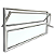 Vitro 40x100 - Aluminio Branco - Modelo Janela Basculante - Imagem 2