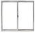 Janela 100x100 - 2 Folhas Sem Grade - Aluminio Branco - Imagem 4