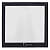 Vitro 60x60 - Aluminio Preto  - Modelo Max Air - Imagem 1