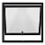 Vitro 60x60 - Aluminio Preto - Modelo Max Air - Imagem 2