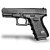 PISTOLA GLOCK G25 CALIBRE .380 -15 tiros - 2 carregadores - Imagem 3
