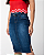 Saia Jeans Cinto com Pérolas Azul Ref 15019 - Imagem 8