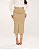 Saia Longuete Bolso Faca Bege Ref 15099BGE - Imagem 5