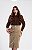 Saia Bolso Cargo Bege Escura Ref 15132BG - Imagem 1