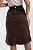 Saia Evasê Bolso Marrom Ref 15149MR - Imagem 4