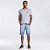Bermuda King & Joe Destroyed Jeans Claro BM19011 - Imagem 4