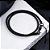 Pulseira Key Forca de Cabo de Aco Preta 6572 - Imagem 5