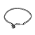 Pulseira Key Evolucao de Cabo de Aco Prata 6494 - Imagem 1