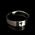 Anel Key Cross de Aco Prata 6312 - Imagem 1