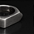 Anel Key Flat de Aco Prata 6309 - Imagem 2