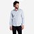 Camisa Social Docthos Slim Algodao Egipcio Micro Xadrez 749875 - Imagem 1