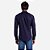 Camisa Social Docthos Tailor Fit Maquinetada Xadrez 749847 - Imagem 2
