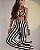 Conjunto listrado calça com croped - M - Imagem 5