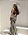 Conjunto listrado saia longa com croped - M - Imagem 4