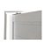 Porta Pivotante de Alumínio Branco Com Puxador e Friso Linha 25 - Imagem 2