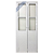 Porta Lambril Camarão Alumínio Branco Linha Veneza Com Vidro - Imagem 1