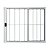 Janela Vitro 2 Folhas Alumínio Branco Modular com Grade - Imagem 1