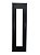 Vitro Capelinha Alumínio Preto 120 Cm Linha Veneza - Imagem 1