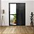 Porta Balcão 3 Folhas Alumínio Preto Linha 25 - Imagem 3