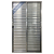 Porta De Alumínio de Correr Balcão 3 Folhas Brilhante Modular Com Trinco - Imagem 1