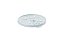 TAMPA COPO TERM. 240ml BRANCA (DART) 8FTL C/100un COM E SEM FURO - Imagem 1