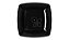 PRATO DESC. QUAD N.21 ACRILICO PRETO PCT C/10un (PQP-021 STRAWPLAST) - Imagem 1