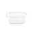 POTE C/ TAMPA ACOPLADA RETANGULAR SELLO PLUS 12oz (355ml) C/100un (DARNEL D751200) - Imagem 1