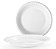 PRATO ISOPOR BCO RASO 23cm (CPR-023) PCT C/25un (COPOBRAS) - Imagem 1