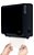 DISPENSER TOALHEIRO BOBINA AUTOCORTE PRETO - (NOBRE) - Imagem 1