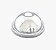 TAMPA BOLHA C/ FURO P/ COPO PET CRISTAL 590ml (TALGE) PCT C/ 50un - Imagem 1