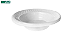 PRATO DESC. BCO FUNDO 12cm CX C/100pct X 10un (FONPLAST) - Imagem 1