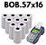BOBINA TERMICA 57X16M (CX C/ 100 ROLOS) DIRECT PAPER - Imagem 1