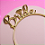 Tiara Bride Dourada para Despedida de Solteira - Imagem 2