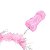 Tiara Divertida Rosa com Glitter Para Despedida de Solteira - Imagem 2