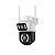 Câmera Wifi Speed Dome Lente Dupla 1080p Ptz 360º Externa - Imagem 2