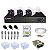 Kit 3 Câmeras + DVR 4 Canais 2 Megas com HD 500GB JL Protec - Imagem 1