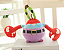 Pelúcia Siriguejo Desenho Bob Esponja 25 cm - Imagem 1