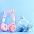 Fone De Ouvido Bluetooth Gatinho Infantil LED - Imagem 4