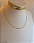 CHOKER CORRENTE VENEZINA E BOLINHA NO OURO - Imagem 2