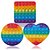Pop It Fidget Toy Empurre Pop Bubble Fidget Sensorial - Imagem 1