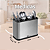 Escorredor Porta Talheres Pia Silver Inox Aço Inoxidável - Imagem 4