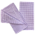 Guardanapo de tecido Xadrez Lavanda (Lilás) - Imagem 1