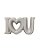 Enfeite cerâmica 'I love U' - Imagem 1