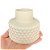 Vaso porcelana com bolinhas em relevo - Imagem 1