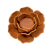Castiçal porcelana flor - caramelo - Imagem 1