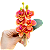 Porta-guardanapo galho mini orquídeas laranja - Imagem 1