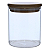 Pote hermético de vidro 550  ml - Imagem 1